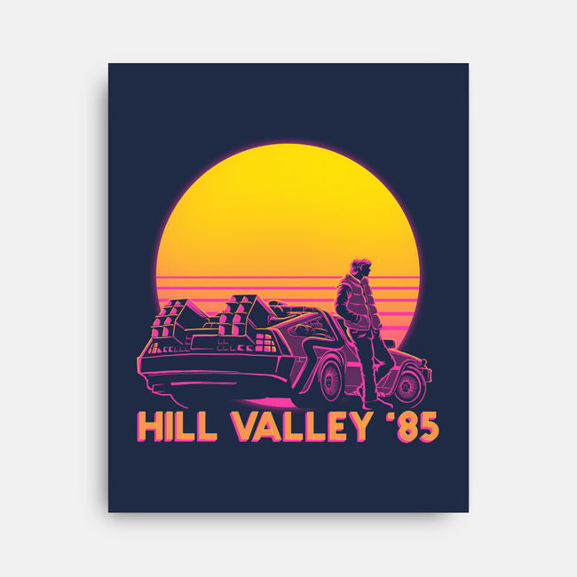 Hill Valley 85-None-Stretched-Canvas-rmatix