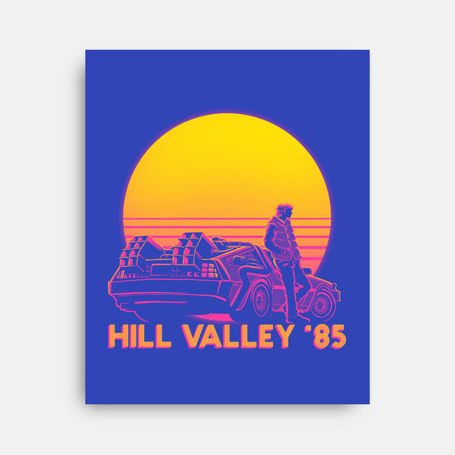 Hill Valley 85-None-Stretched-Canvas-rmatix