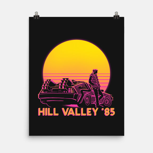 Hill Valley 85-None-Matte-Poster-rmatix