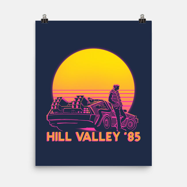 Hill Valley 85-None-Matte-Poster-rmatix