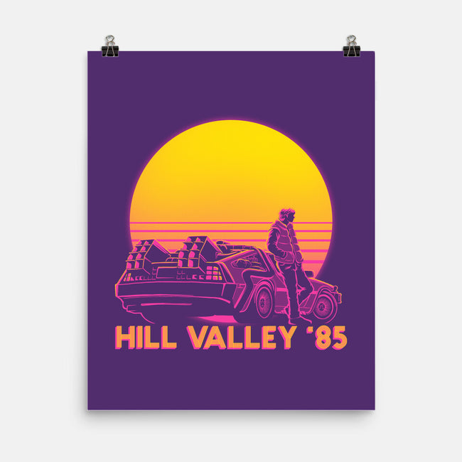 Hill Valley 85-None-Matte-Poster-rmatix