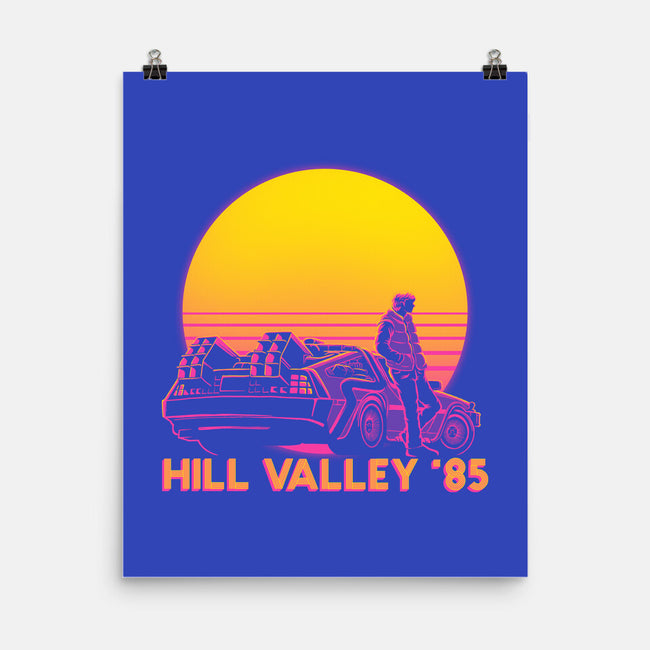 Hill Valley 85-None-Matte-Poster-rmatix