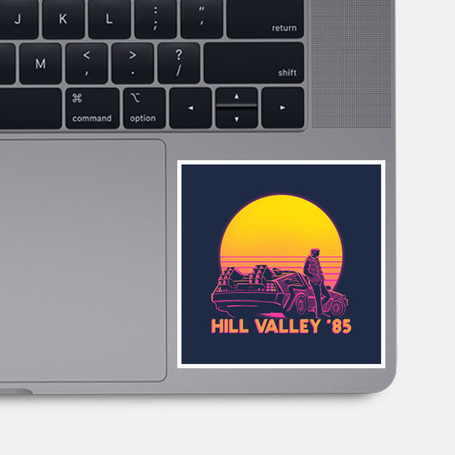 Hill Valley 85-None-Glossy-Sticker-rmatix