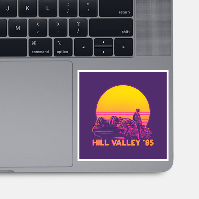 Hill Valley 85-None-Glossy-Sticker-rmatix