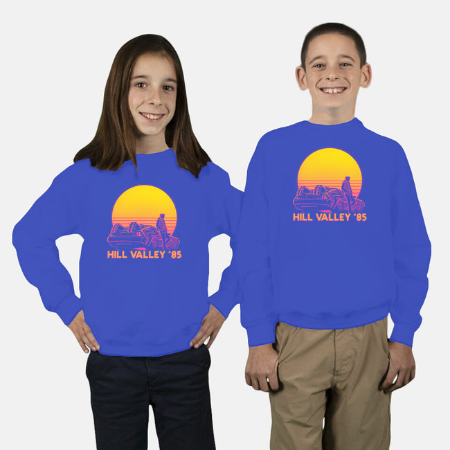 Hill Valley 85-Youth-Crew Neck-Sweatshirt-rmatix