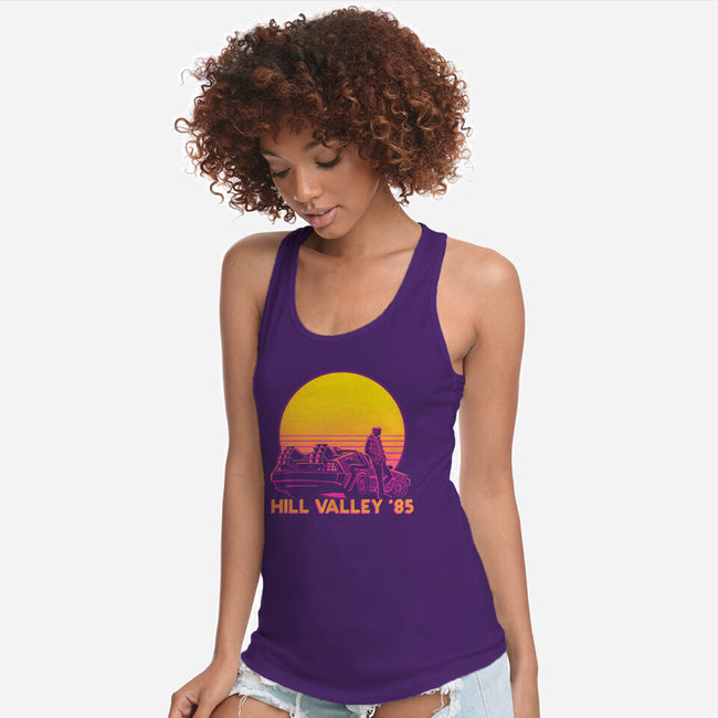 Hill Valley 85-Womens-Racerback-Tank-rmatix