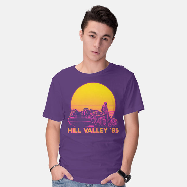 Hill Valley 85-Mens-Basic-Tee-rmatix