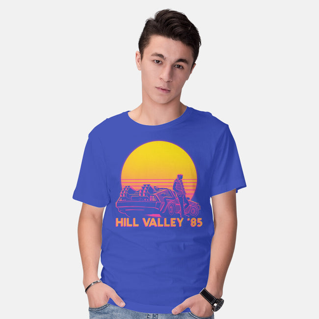 Hill Valley 85-Mens-Basic-Tee-rmatix