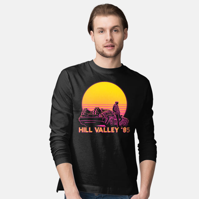 Hill Valley 85-Mens-Long Sleeved-Tee-rmatix