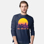 Hill Valley 85-Mens-Long Sleeved-Tee-rmatix