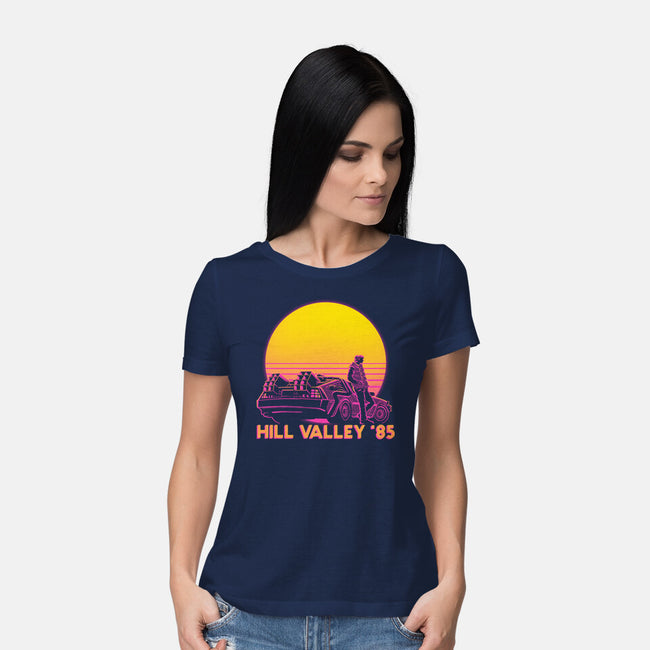 Hill Valley 85-Womens-Basic-Tee-rmatix