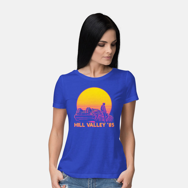 Hill Valley 85-Womens-Basic-Tee-rmatix