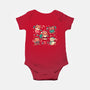 Festive Red Pandas-Baby-Basic-Onesie-TechraNova