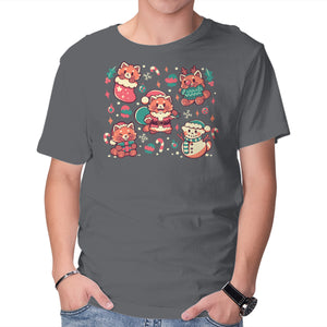 Festive Red Pandas