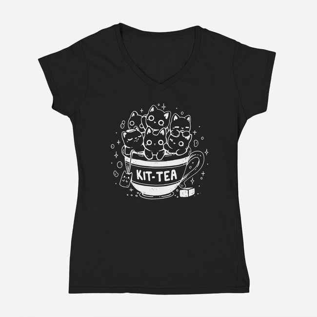 Kit-Tea-Womens-V-Neck-Tee-Vallina84