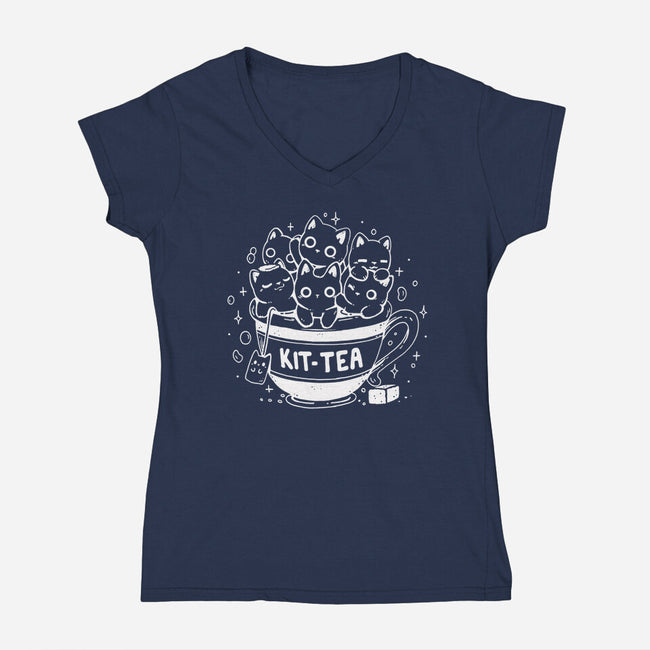 Kit-Tea-Womens-V-Neck-Tee-Vallina84