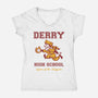 Derry High School-Womens-V-Neck-Tee-Mattania