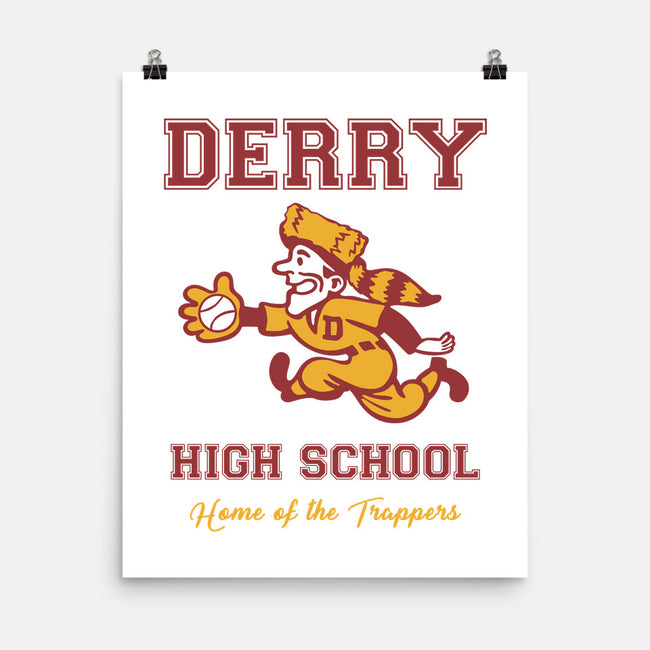 Derry High School-None-Matte-Poster-Mattania