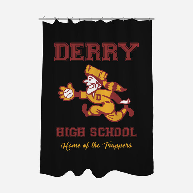 Derry High School-None-Polyester-Shower Curtain-Mattania