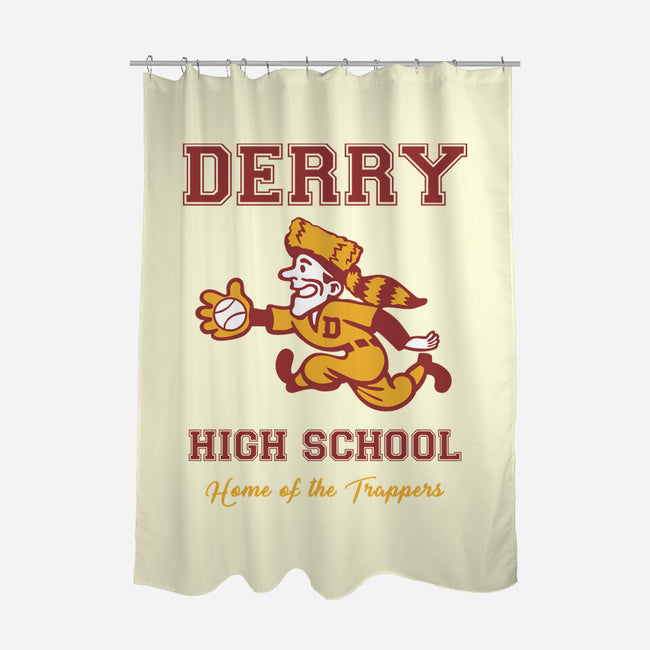 Derry High School-None-Polyester-Shower Curtain-Mattania