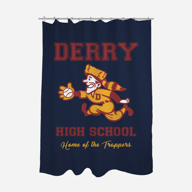 Derry High School-None-Polyester-Shower Curtain-Mattania