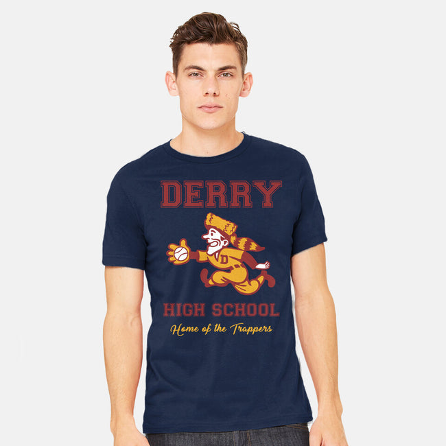 Derry High School-Mens-Heavyweight-Tee-Mattania