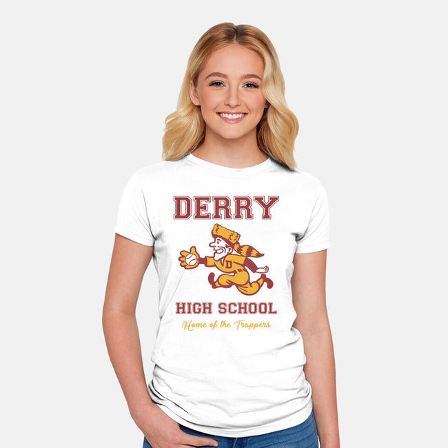 Derry High School-Womens-Fitted-Tee-Mattania