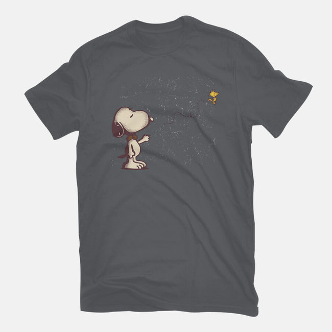Dog And Bird-Womens-Fitted-Tee-turborat14