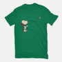 Dog And Bird-Mens-Heavyweight-Tee-turborat14