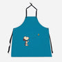 Dog And Bird-Unisex-Kitchen-Apron-turborat14