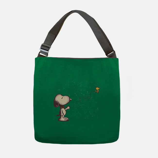 Dog And Bird-None-Adjustable Tote-Bag-turborat14