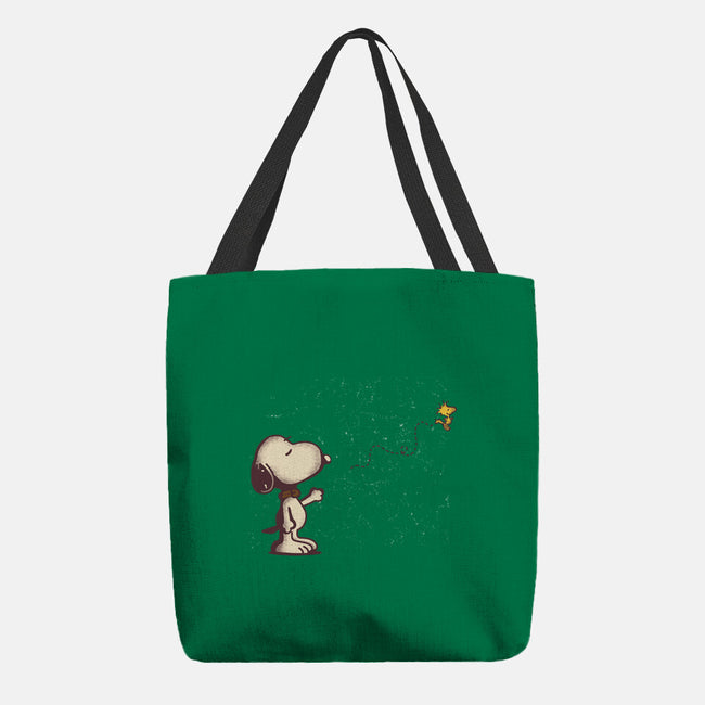 Dog And Bird-None-Basic Tote-Bag-turborat14