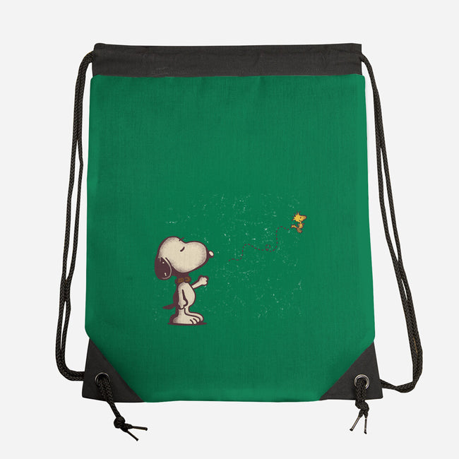 Dog And Bird-None-Drawstring-Bag-turborat14