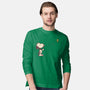 Dog And Bird-Mens-Long Sleeved-Tee-turborat14