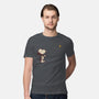 Dog And Bird-Mens-Premium-Tee-turborat14