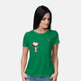 Dog And Bird-Womens-Basic-Tee-turborat14