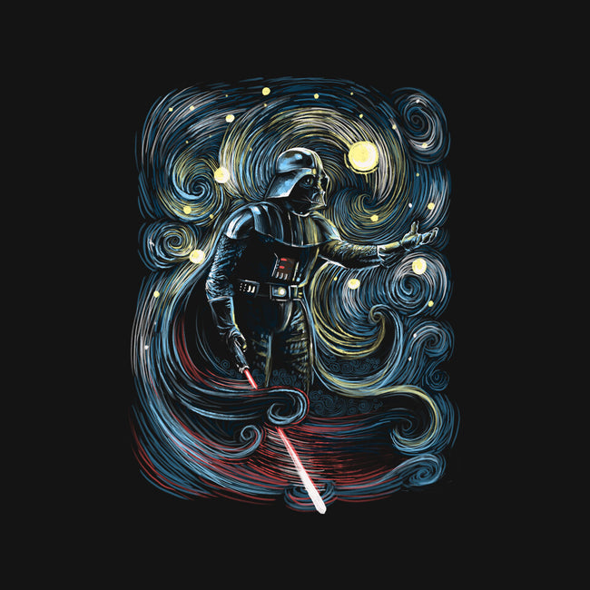 Starry Dark Lord-Womens-V-Neck-Tee-zascanauta