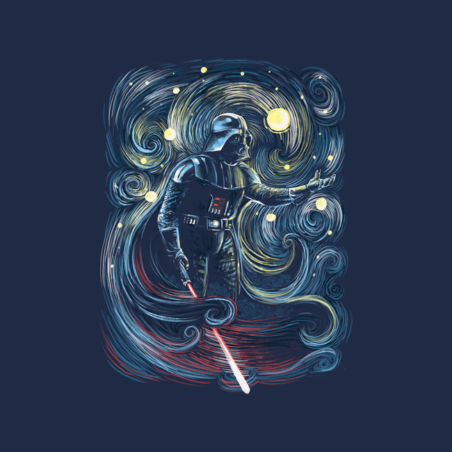 Starry Dark Lord-Womens-Fitted-Tee-zascanauta