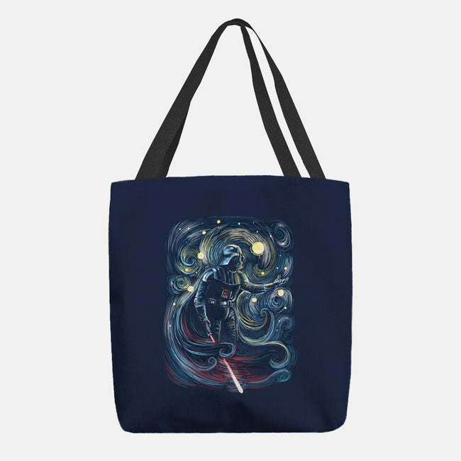 Starry Dark Lord-None-Basic Tote-Bag-zascanauta