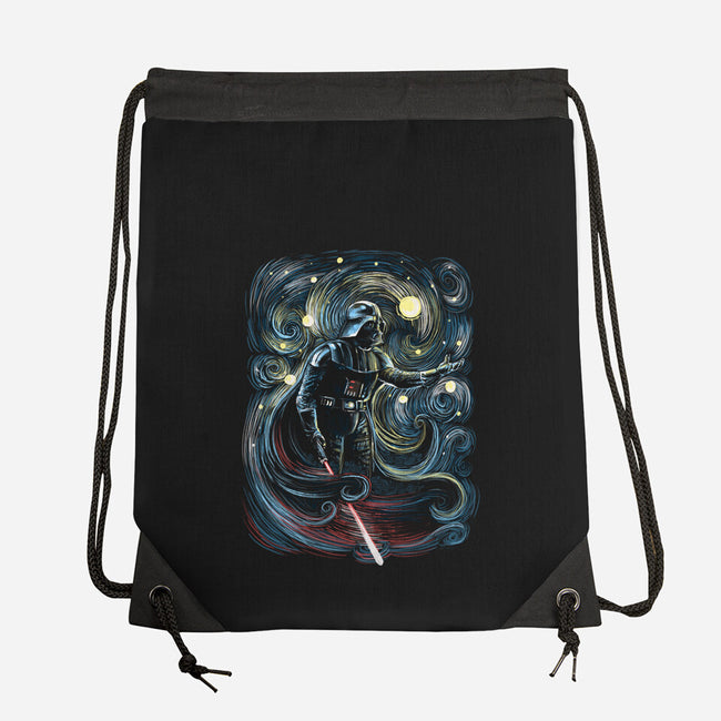 Starry Dark Lord-None-Drawstring-Bag-zascanauta