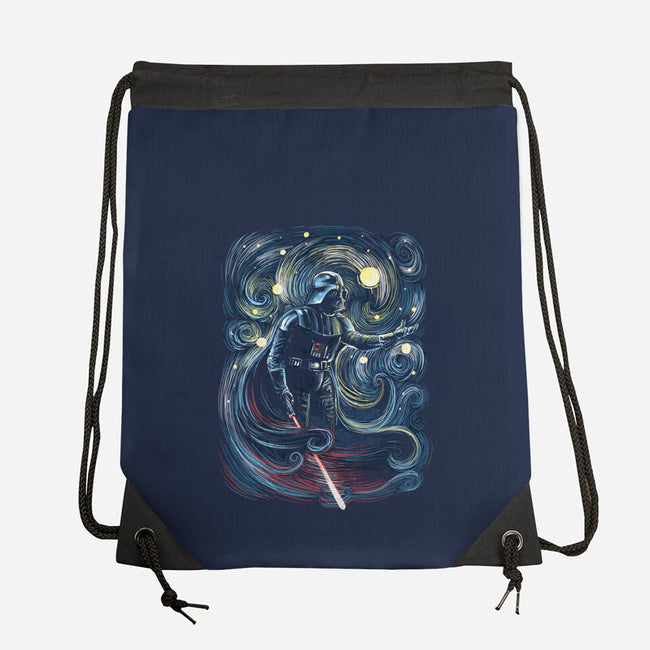 Starry Dark Lord-None-Drawstring-Bag-zascanauta