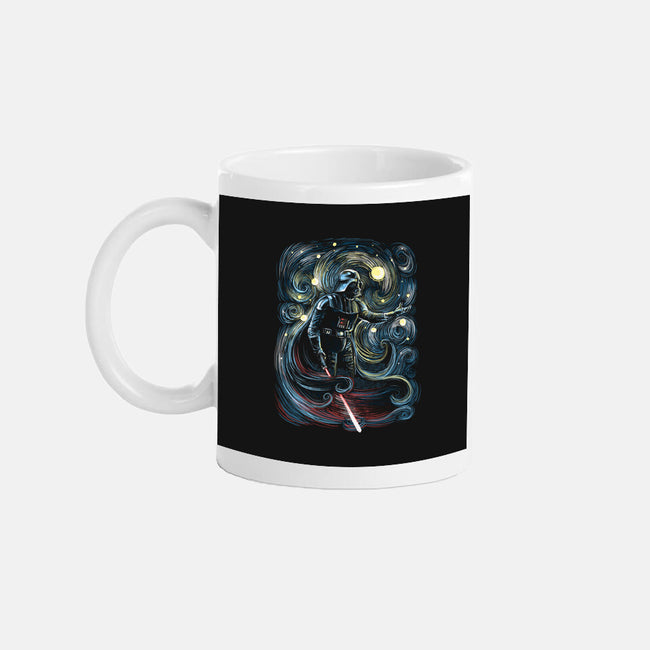 Starry Dark Lord-None-Mug-Drinkware-zascanauta