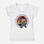 Prosperous New Year-Womens-V-Neck-Tee-glitchygorilla