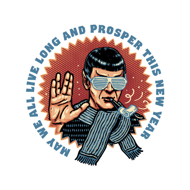 Prosperous New Year-None-Polyester-Shower Curtain-glitchygorilla