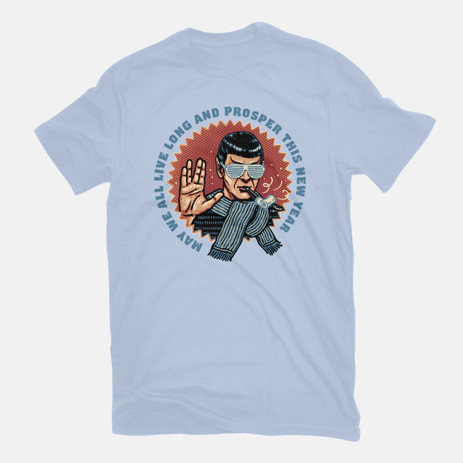 Prosperous New Year-Womens-Fitted-Tee-glitchygorilla