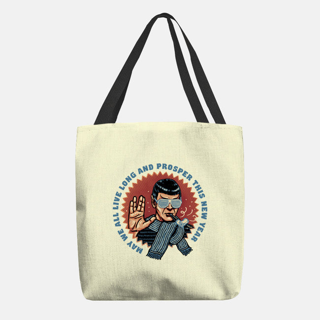 Prosperous New Year-None-Basic Tote-Bag-glitchygorilla