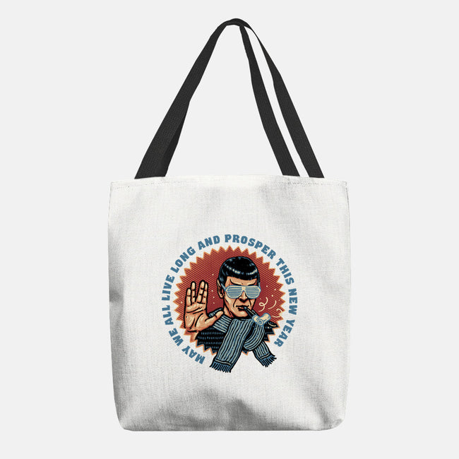 Prosperous New Year-None-Basic Tote-Bag-glitchygorilla