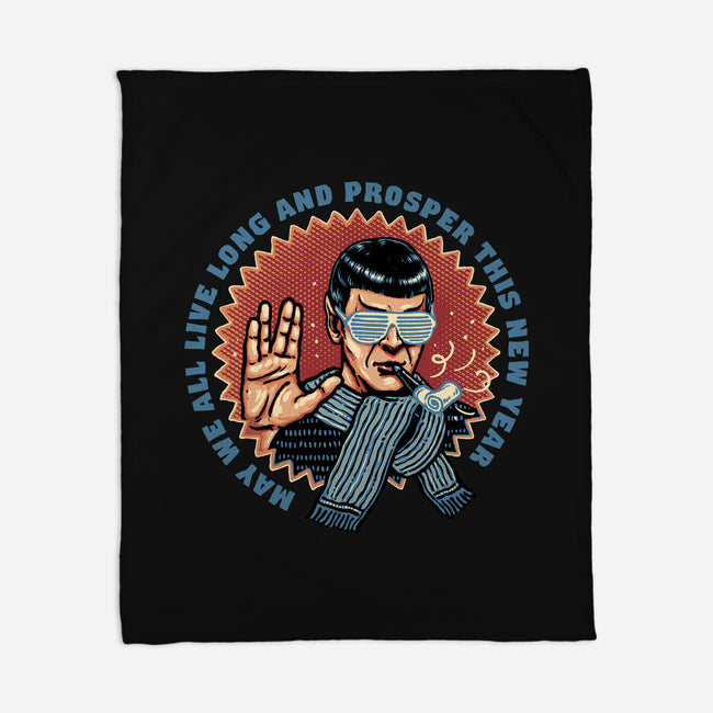 Prosperous New Year-None-Fleece-Blanket-glitchygorilla