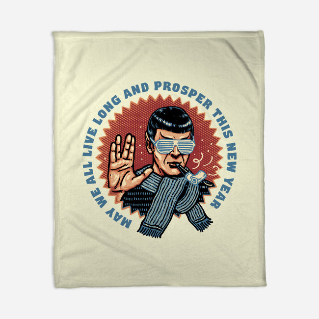 Prosperous New Year-None-Fleece-Blanket-glitchygorilla