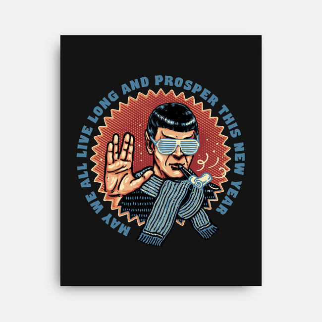 Prosperous New Year-None-Stretched-Canvas-glitchygorilla